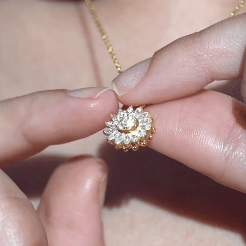 COLLAR GIRASOL GIRATORIO ANTIESTRÉS- ERES MI SOL